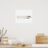 Poster Flèches (Cuisine)