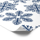 Poster Flèches bleues (Coin)