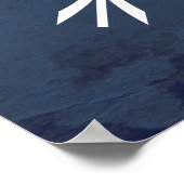 Poster Flèches compass (Coin)