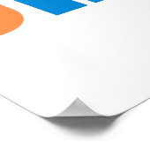 Poster Flèches de géocacher colorées (Coin)