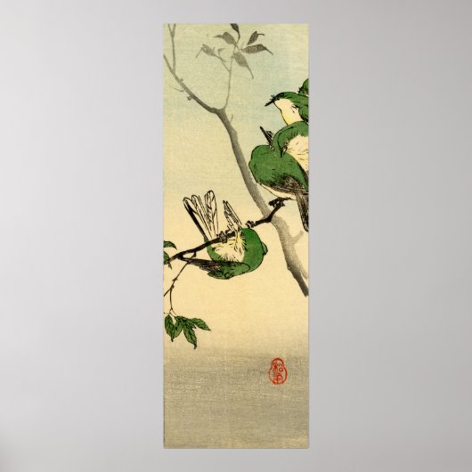 Poster Flèches vertes n° 1 (Devant)