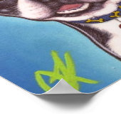 Poster Fletcher the Boston Terrier (Coin)