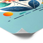 Poster fleur (Coin)
