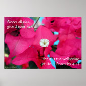 Poster Fleur (Devant)