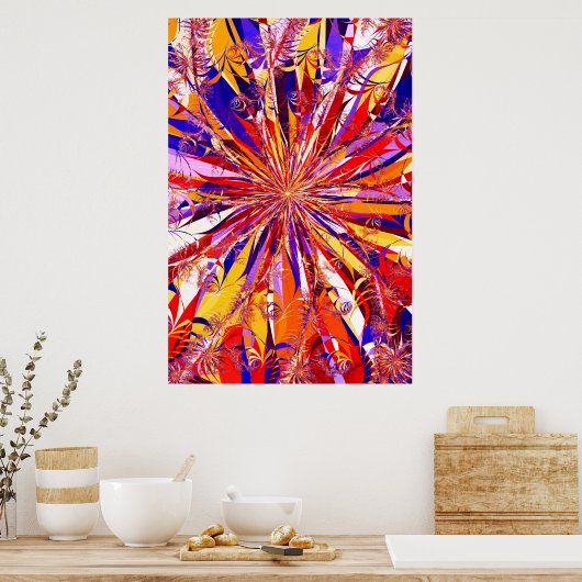 Poster Fleur (Cuisine)