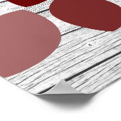 Poster Fleur - 25 Signature Livre d'Invité Alternative Im (Coin)