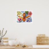Poster Fleur 73-09 (Cuisine)
