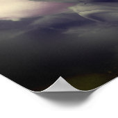 Poster Fleur À Tête De Turc En Couleur Partielle (Coin)