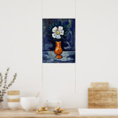 Poster Fleur blanche Marsden Hartley (Cuisine)
