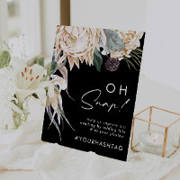 Fleur Blanche | Panneau de signalisation Oh Snap H