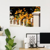 Poster Fleur - Coréopsis - La chaleur de l'été (Bureau à domicile)