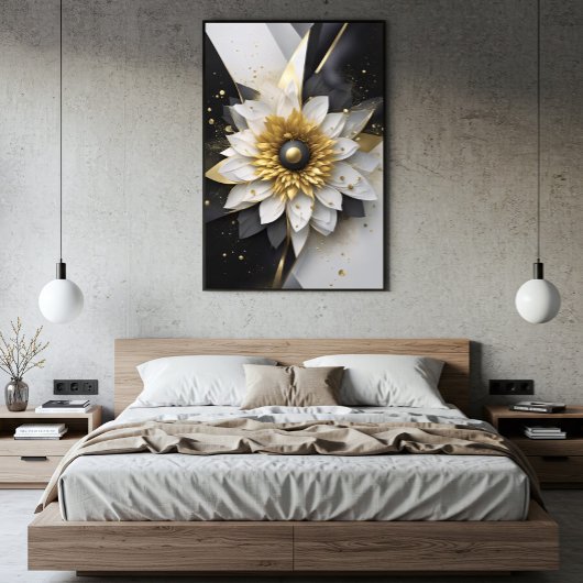 Poster Fleur Cosmique