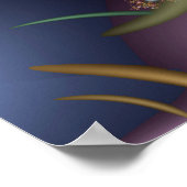 Poster Fleur d'ampoule (Coin)