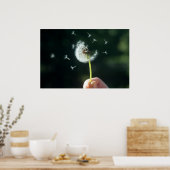 Poster Fleur Dandelion (Cuisine)