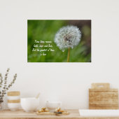 Poster Fleur Dandelion (Cuisine)