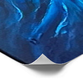 Poster Fleur dansante (Coin)