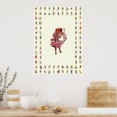 Poster Fleur d'Apple (Cuisine)