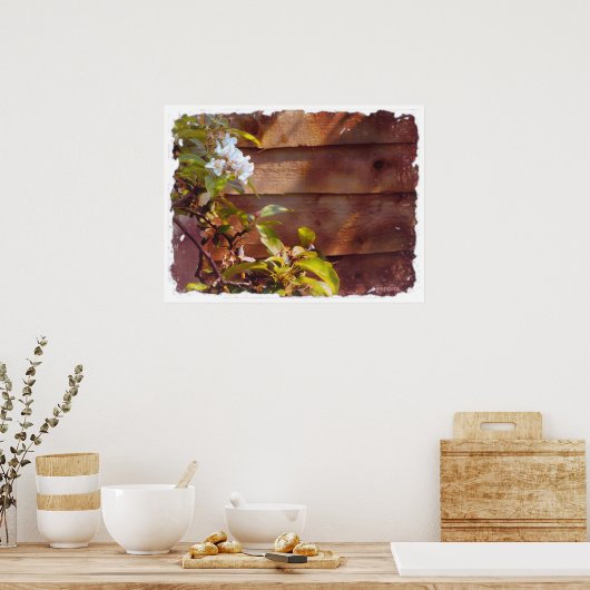 Poster Fleur d'Apple (Cuisine)