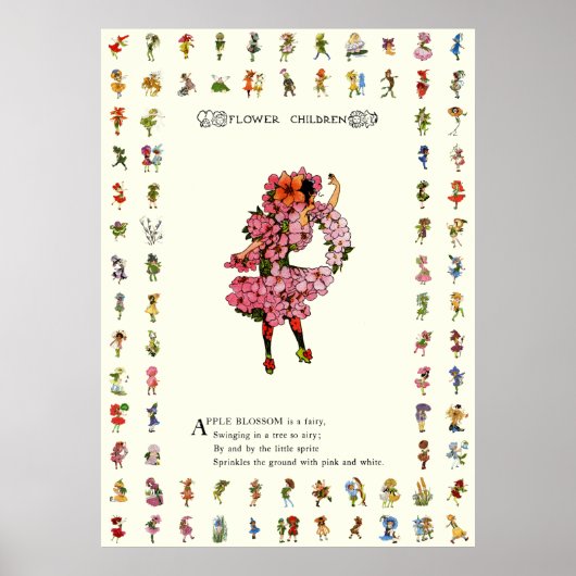 Poster Fleur d'Apple (Devant)