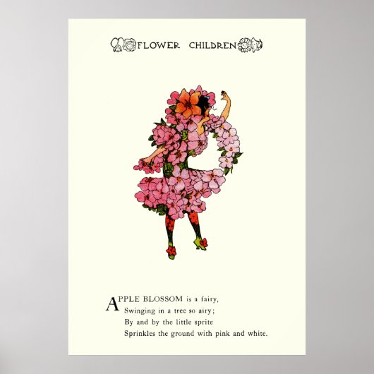 Poster Fleur d'Apple (Devant)