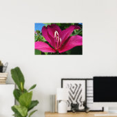 Poster Fleur d'arbre orchidée florale tropicale (Bureau à domicile)