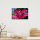Poster Fleur d'arbre orchidée florale tropicale (Cuisine)