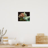 Poster Fleur D'Azalée Blanche Et Bufs (Cuisine)