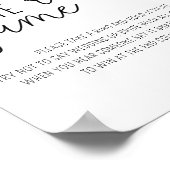 Poster Fleur de Calla - Mettez une bague sur l'affiche de (Coin)