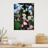 Poster Fleur de cerise (Cuisine)