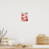 Poster Fleur de cerise (Cuisine)