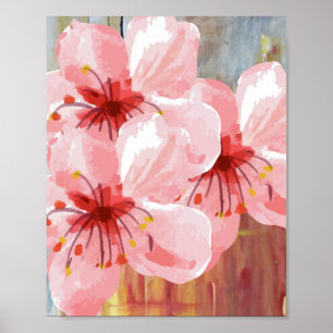 Poster Fleur de cerise