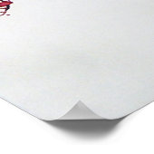 Poster Fleur de cerisier chinoise (Coin)