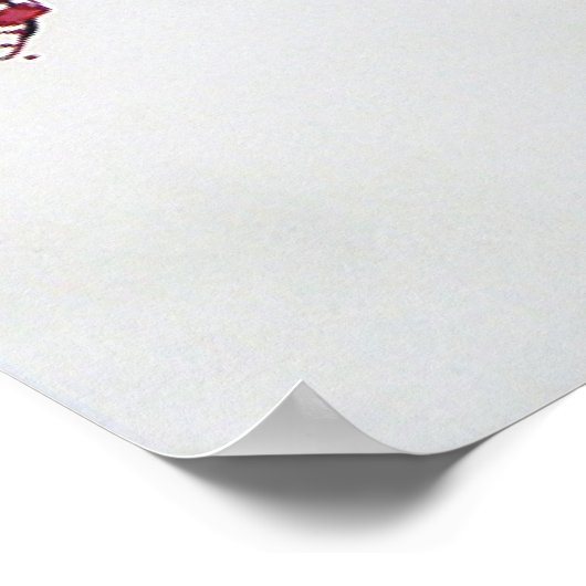 Poster Fleur de cerisier chinoise (Coin)