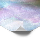 Poster Fleur de cerisier peint (Coin)