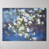 Poster Fleur de cerisiers (Devant)