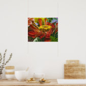 Poster fleur de chrysanthème (Cuisine)