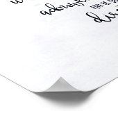 Poster Fleur de confiance dans le Seigneur (Coin)