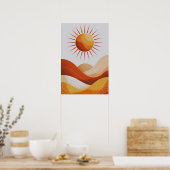 Poster Fleur de Désert (Cuisine)
