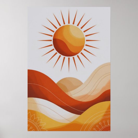 Poster Fleur de Désert (Devant)