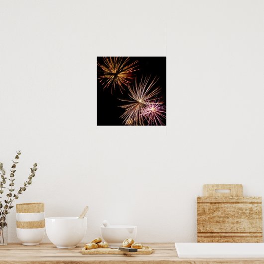 Poster Fleur de feu (Cuisine)