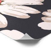 Poster fleur de fleurs sans couture, motif d'impression m (Coin)