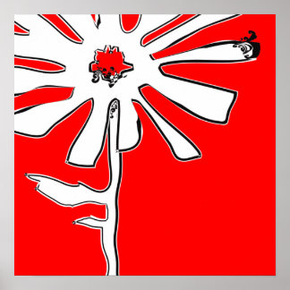 Poster fleur de gigogne