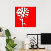 Poster fleur de gigogne (Bureau à domicile)