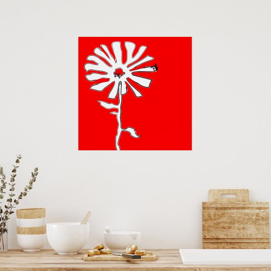 Poster fleur de gigogne (Cuisine)