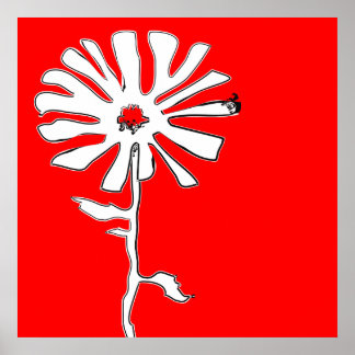 Poster fleur de gigogne