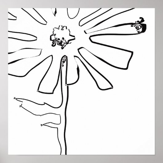 Poster fleur de gigogne (Devant)