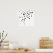 Poster fleur de gigogne (Cuisine)