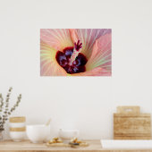 Poster Fleur de Hau rose (Cuisine)