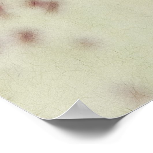 Poster Fleur de Hellebore délicate (Coin)