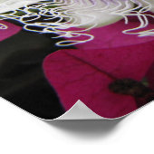 Poster Fleur de la Passion Macro du Kenya (Coin)